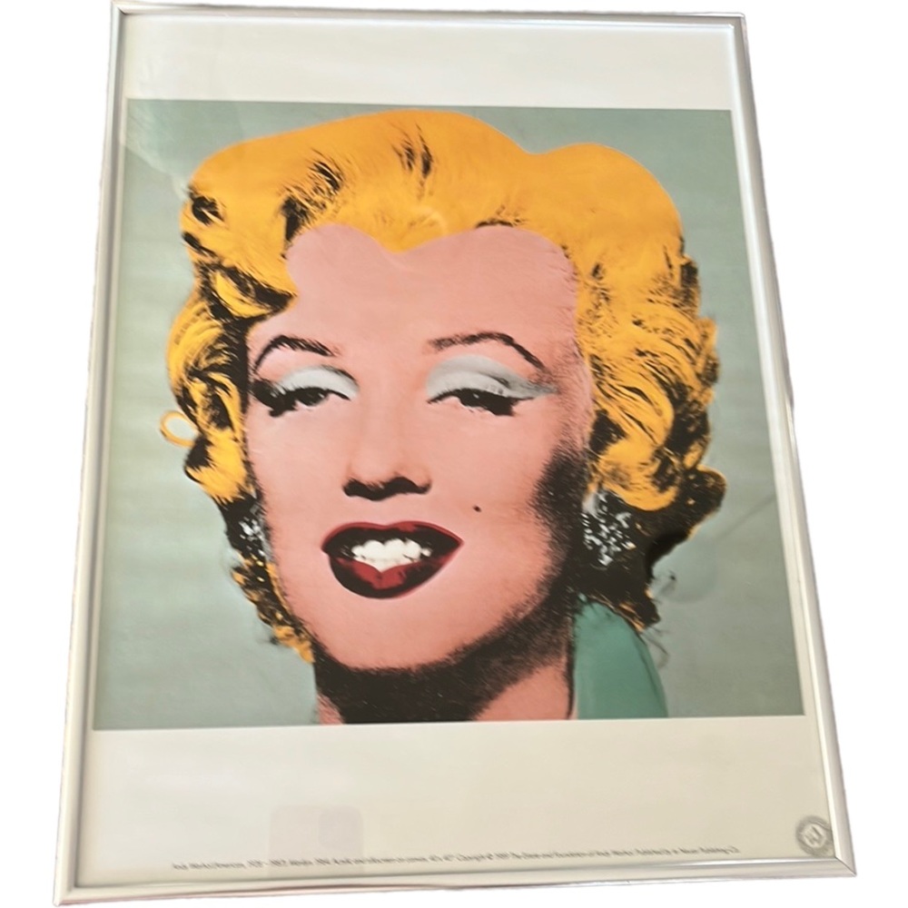 ANDY WARHOL ESTATE RARE 1989 COLLECTOR'S LITHOGRAPH PRINT " MARILYN MONROE 1964